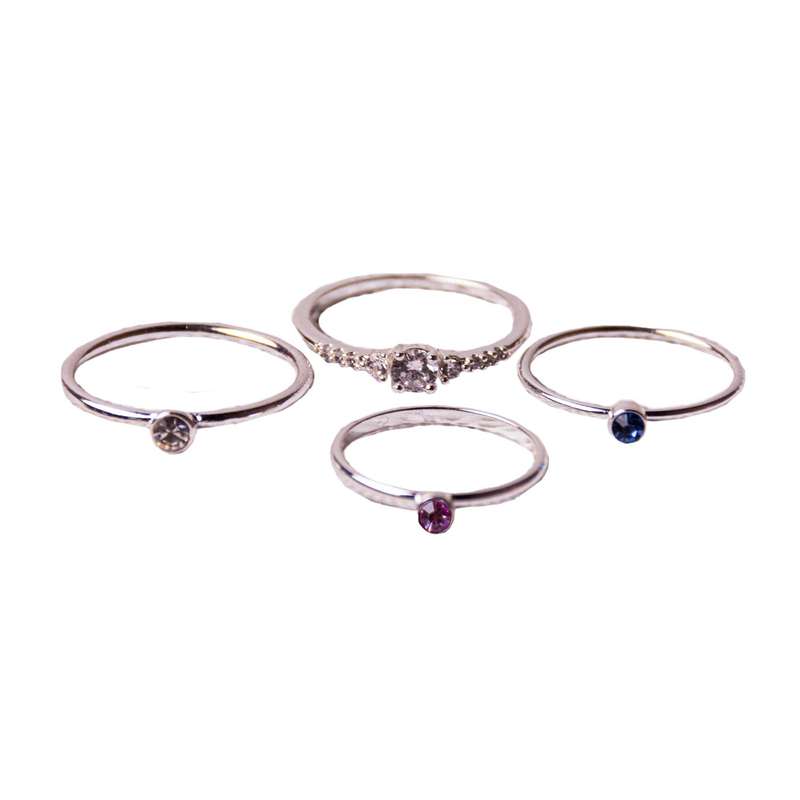 انگشتر زنانه اکسسورایز مدل 331203 مجموعه 4 عددی