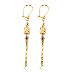 گوشواره طلا 18عیار گالری طلاباران مدل 0116