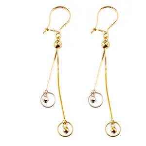 گوشواره طلا 18عیار گالری طلاباران مدل 0117