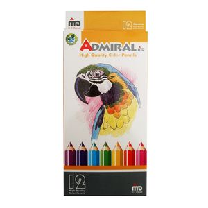 نقد و بررسی مداد رنگی 12 رنگ مدل ADMIRAL 761C توسط خریداران