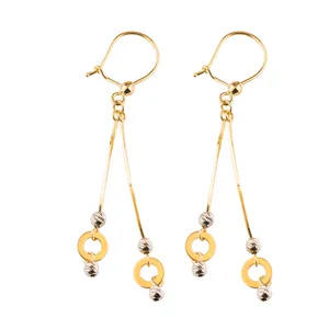 گوشواره طلا 18عیار گالری طلاباران مدل 0121