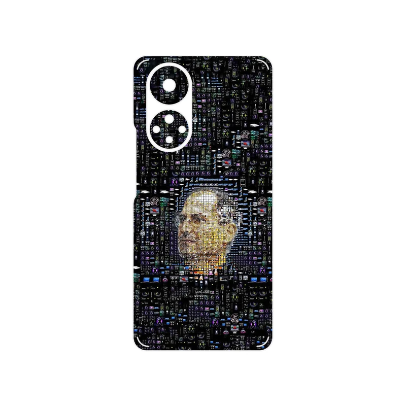 برچسب پوششی ماهوت مدل 2 Collage of Steve Jobs مناسب برای گوشی موبایل آنر 50