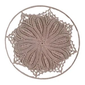 دیوارکوب بافتنی مدل مکرومه