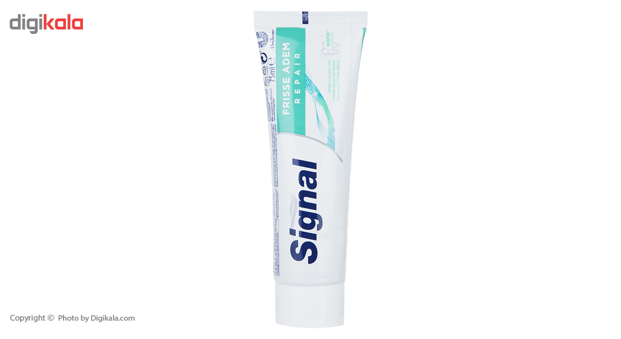 خمیر دندان سیگنال سری Repair مدل Haleine Pure حجم 75 میلی لیتر