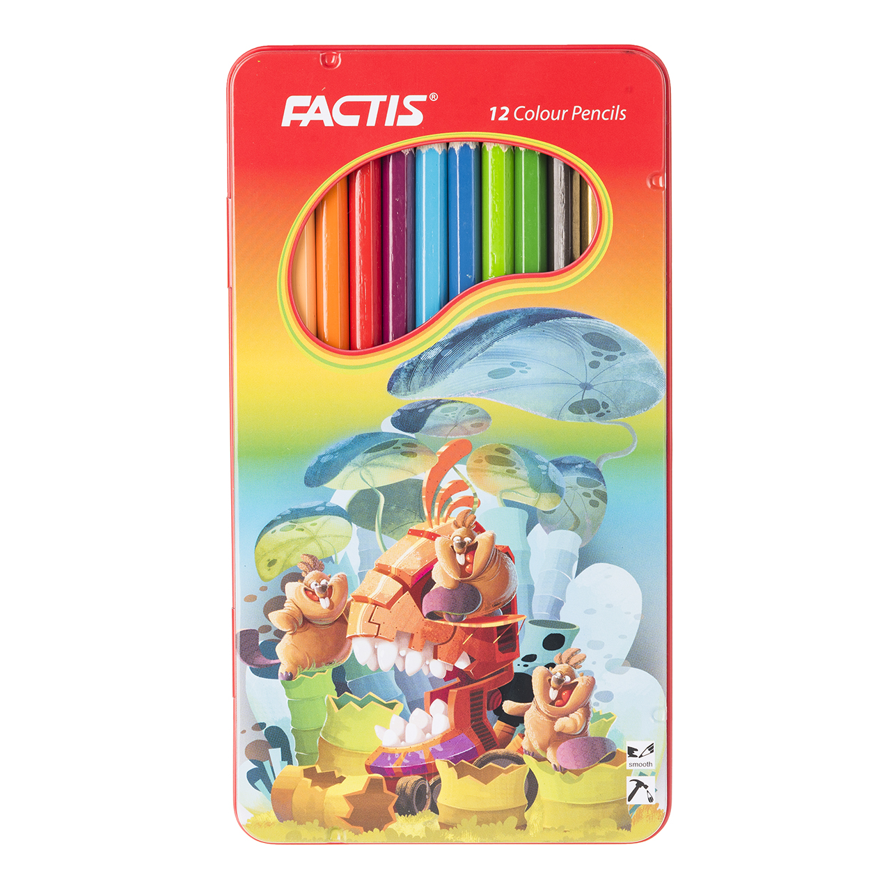 مداد رنگی 12 رنگ فکتیس مدل F071120121004 طرح 2