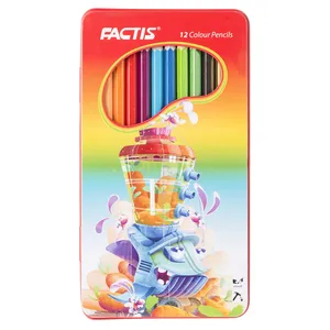 Factis F071120121004 Pattern 3 Color Pencil Pack of 12