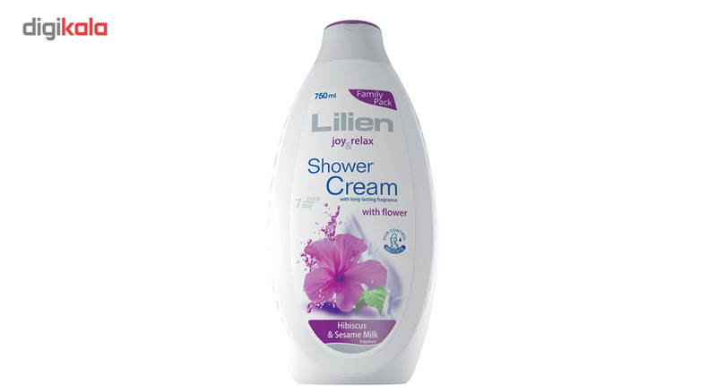 کرم شستشوی بدن لیلین مدل Hibiscus-Sesame Milk حجم 750 میلی لیتر کرم شستشوی بدن لیلین مدل Hibiscus-Sesame Milk حجم 750 میلی لیتر