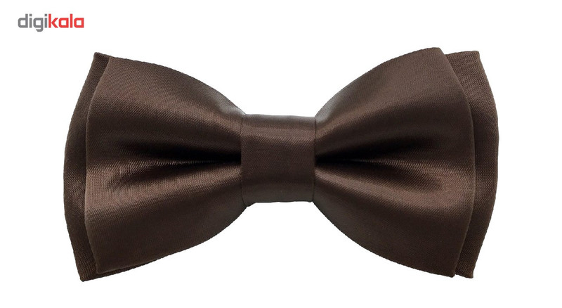 پاپیون ساتن ساده هکس ایران مدل PS-BROWN