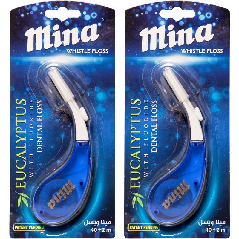 نخ دندان مینا مدل ویسل اکالیپتوس بسته 2 عددی
