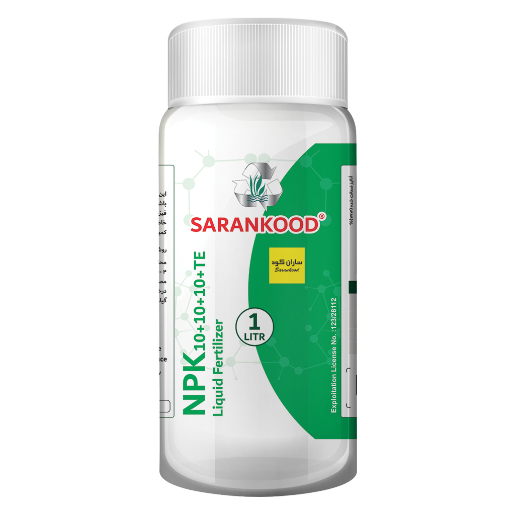 کود مایع NPK101010TE ساران کود مدل 13 حجم 1 لیتری
