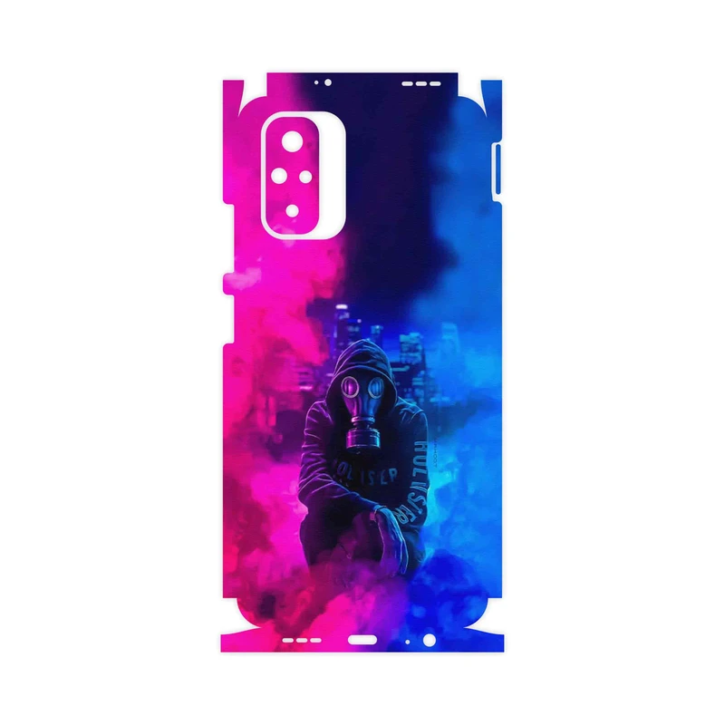 برچسب پوششی ماهوت مدل Smoke Rainbow Digital Art 2-FullSkin مناسب برای گوشی موبایل شیائومی Redmi Note 10