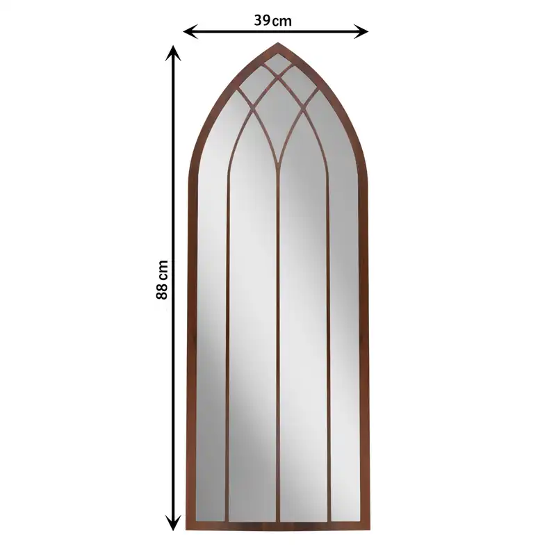 آینه سرویس بهداشتی الف مدل نیم قد پروانه