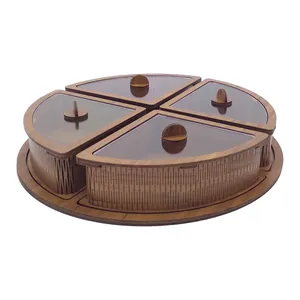 جعبه پذیرایی تکچین کالا مدل LZ-7 مجموعه 5 عددی