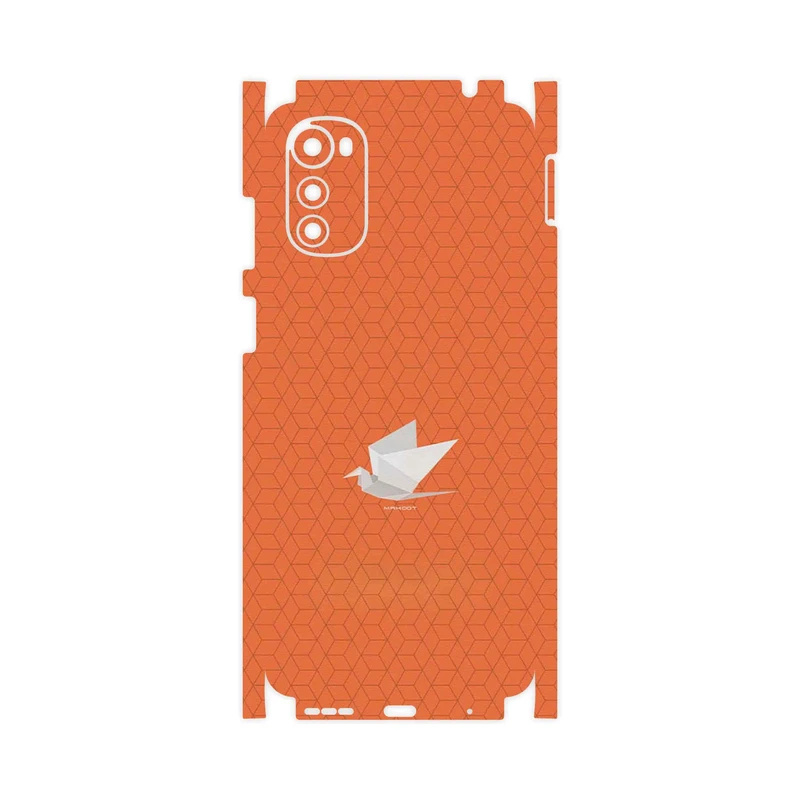 برچسب پوششی ماهوت مدل Minimalist origami bird-FullSkin مناسب برای گوشی موبایل موتورولا Moto E32s