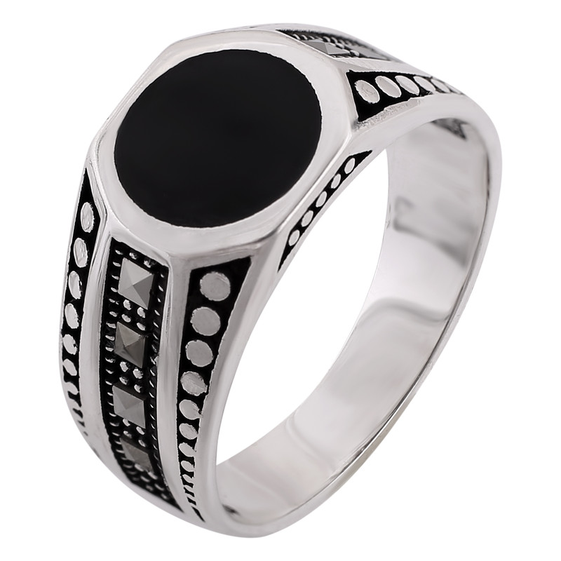 انگشتر نقره مردانه کد R3103