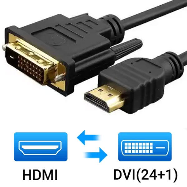 کابل تبدیل HDMI به DVI  تی پی لینک مدل DV-5 طول 5 متر