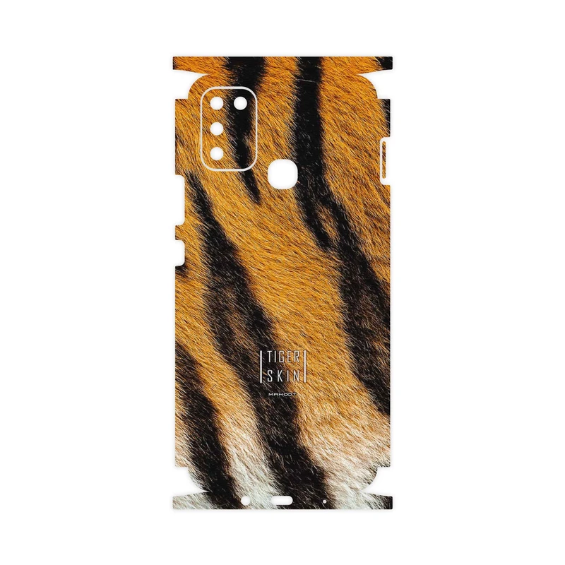 برچسب پوششی ماهوت مدل Tiger Skin-FullSkin مناسب برای گوشی موبایل اینفینیکس Hot 10 Play