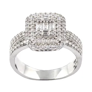 انگشتر نقره زنانه مدل AMT_R086