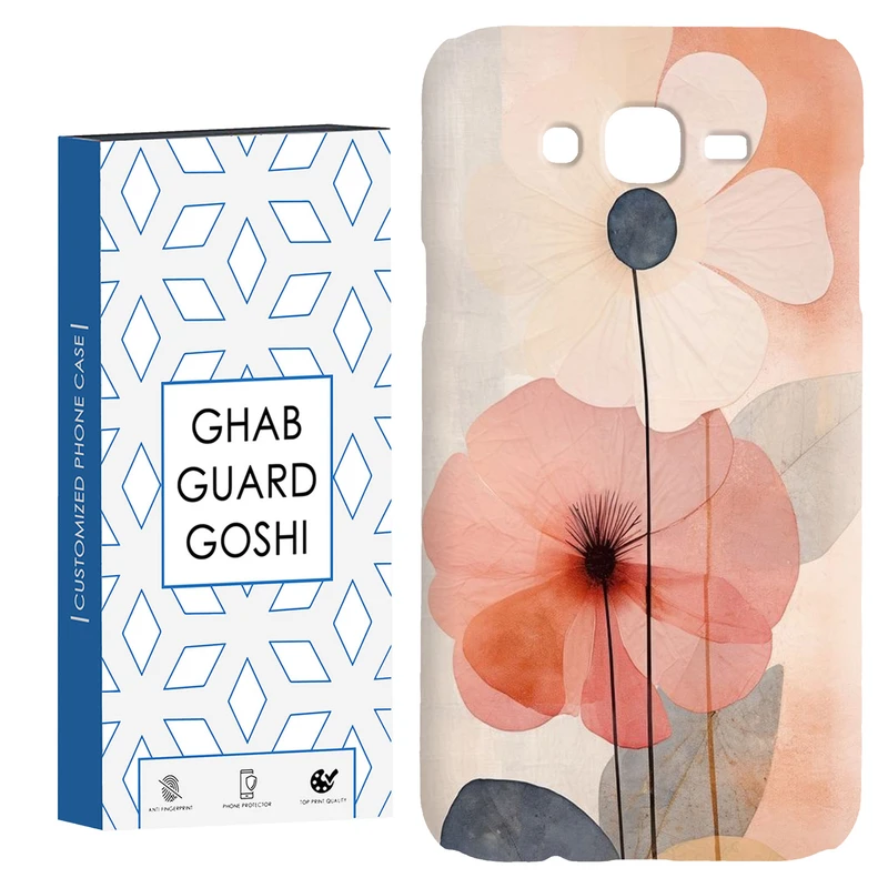 کاور قاب گارد گوشی طرح گل کد Dimo-165 مناسب برای گوشی موبایل سامسونگ Galaxy J7 2015 / J7 core / J700