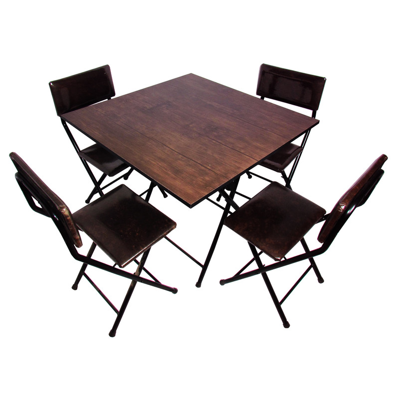میز و صندلی غذا خوری میزیمو مدل تاشو کد 8301