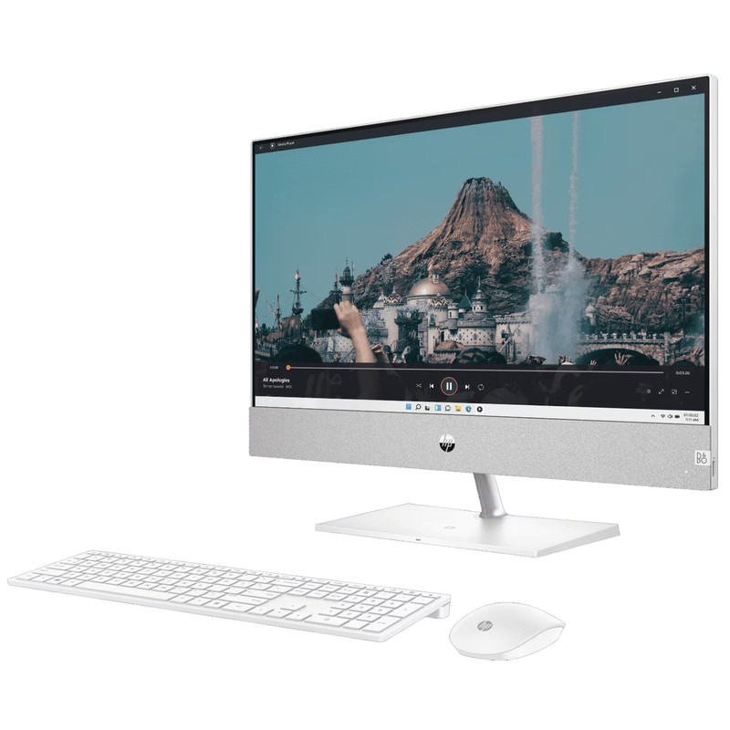 کامپیوتر همه کاره 23.8 اینچ اچ‌ پی مدل Pavilion 24 CA2187nh-i5 13400T 8GB 512SSD RTX3050