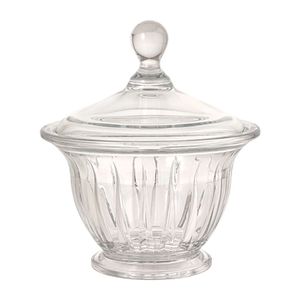 شکلات خوری لیمون مدل شیشه ای شیاردار کد HS2431