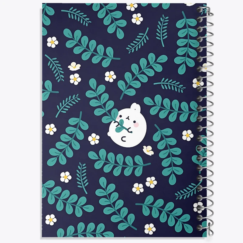 دفتر ژورنال نویسی 50 برگ خندالو مدل نقطه ای طرح خرگوش کیوت کد N5107