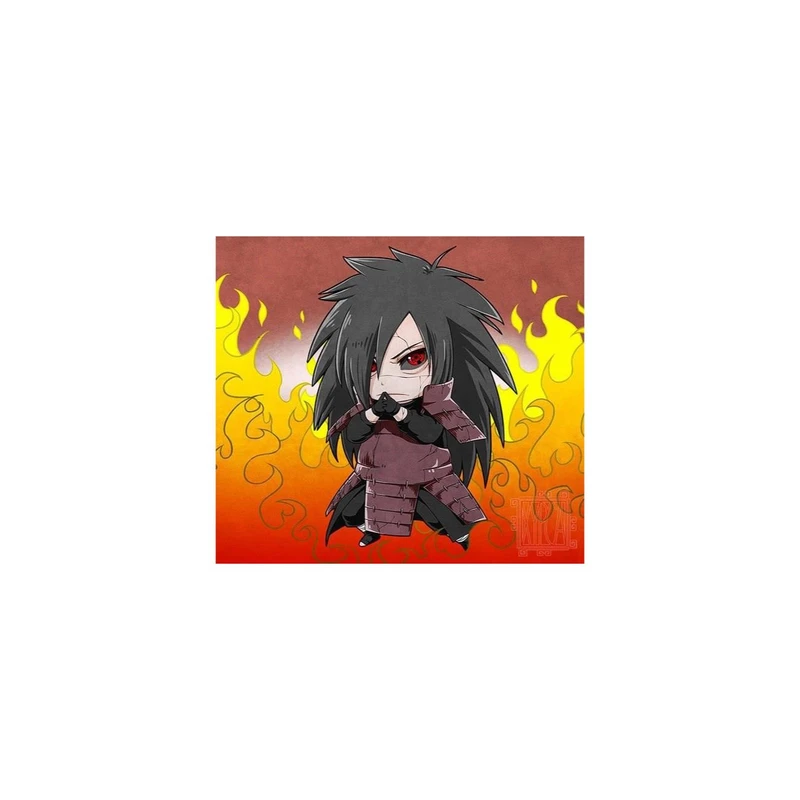 استیکر لپ تاپ و موبایل مدل انیمه طرح ناروتو مادارا اوچیها Naruto Madara Uchiha کد 6066