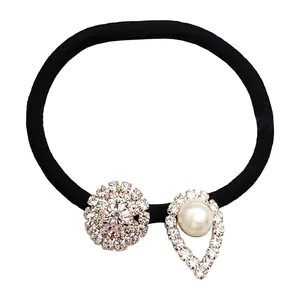 کش مو زنانه مدل گل و اشک کد KSH720NG-S16