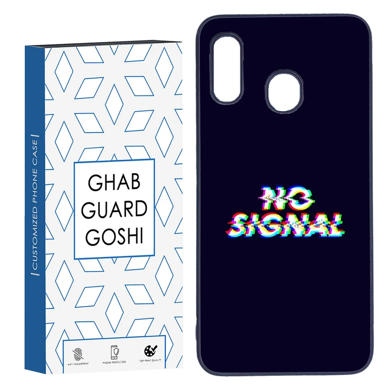 کاور قاب گارد گوشی طرح no signal کد TPU-193 مناسب برای گوشی موبایل سامسونگ Galaxy A30 / A20
