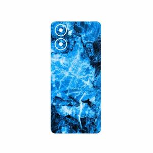MAHOOT Blue Marble Cover Sticker for Motorola Moto G04s