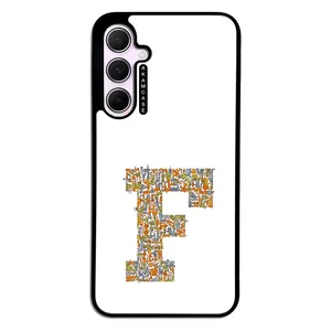 AKAM AMC-WSGA35-ALPHADOODLEBET-6 Cover For Samsung Galaxy A35