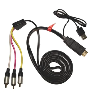 کابل مبدل HDMI/M به AV/RCA مدل BH_PHMA
