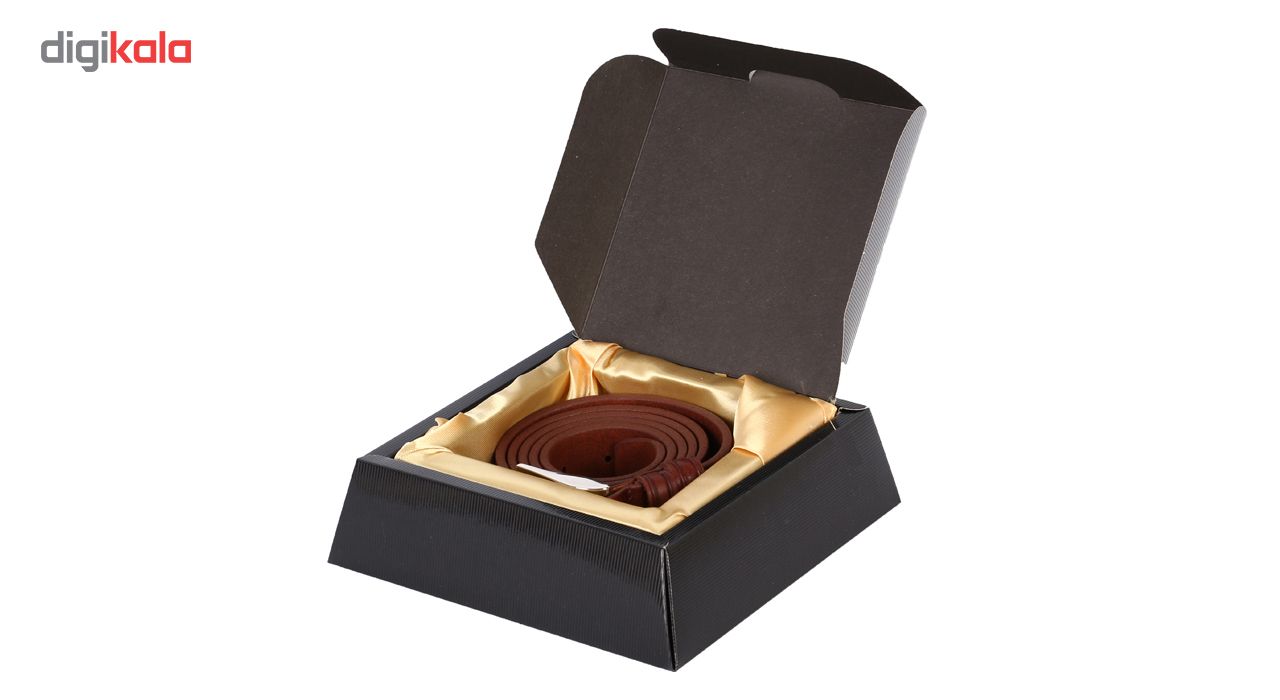 کمربند مردانه مدل M45-Brown -  - 5