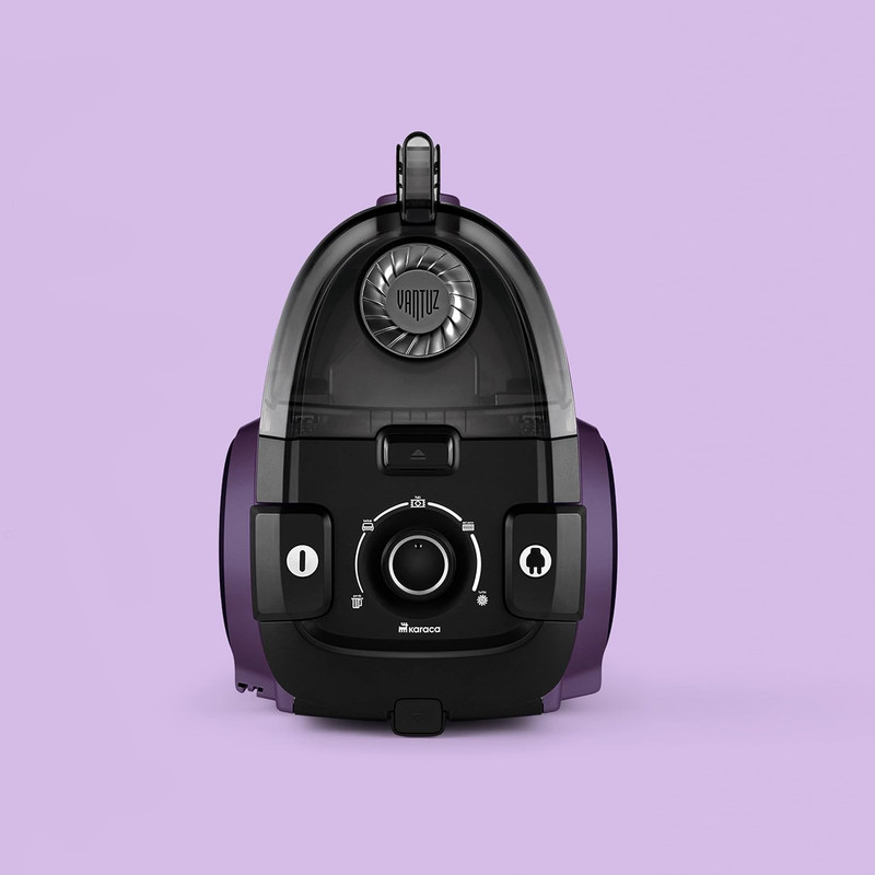 جاروبرقی بدون کیسه 900 وات کاراجا مدل Vantuz Force