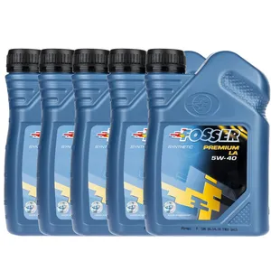 روغن موتور خودرو فوسر مدل Premium LA 5W-40 حجم 1 لیتر بسته 5 عددی