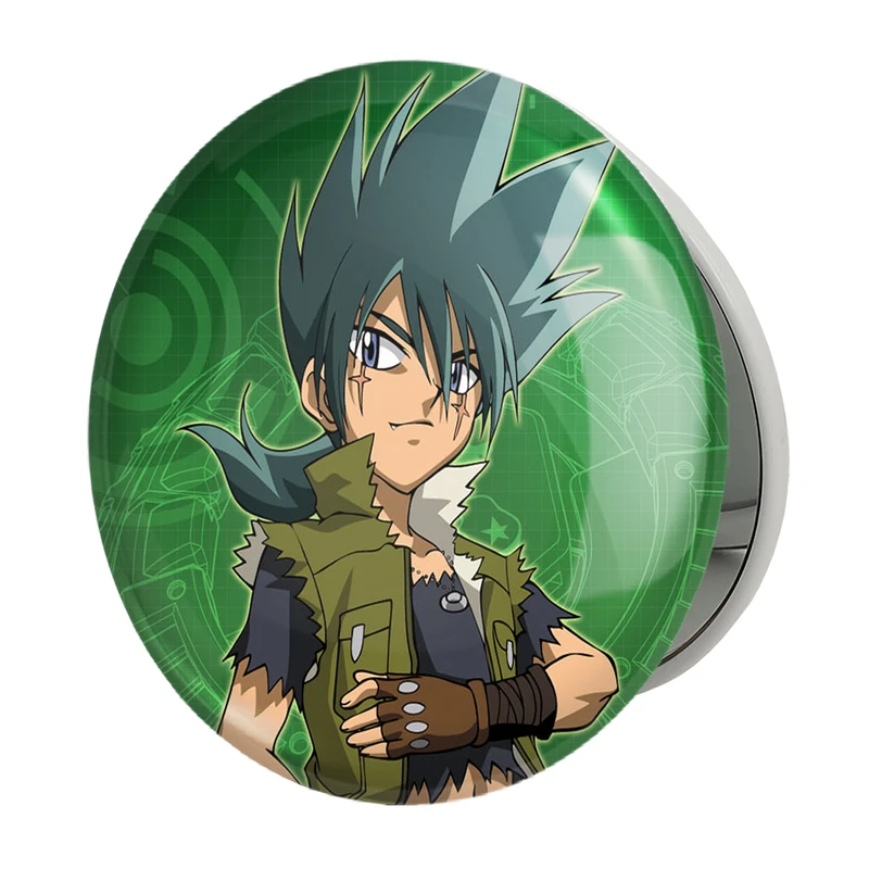 آینه جیبی خندالو طرح انیمه فرفره های انفجاری مدل تاشو کد 27844 