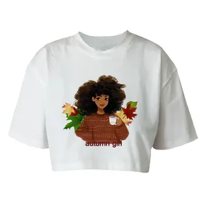 کراپ‌تاپ آستین کوتاه زنانه کد  s 82