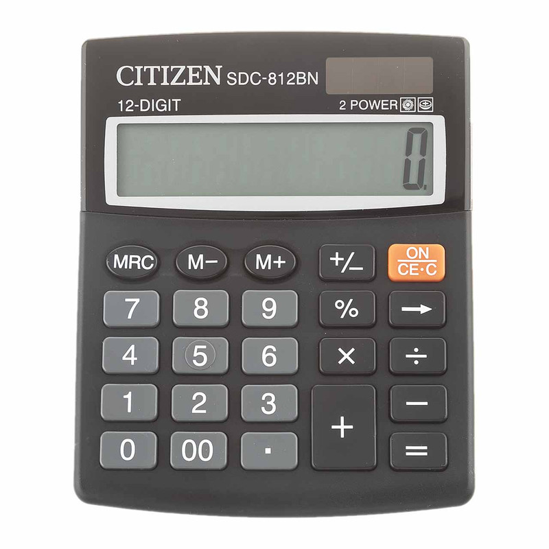 ماشین حساب سیتیزن مدل SDC-812BN