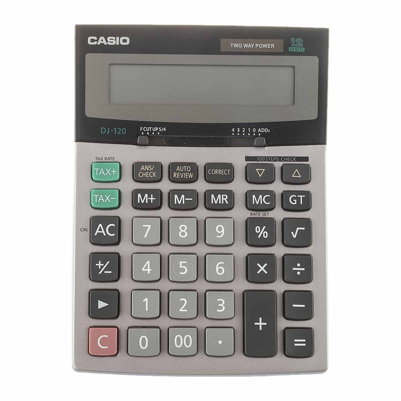 ماشین حساب کاسیو مدل DJ-120
