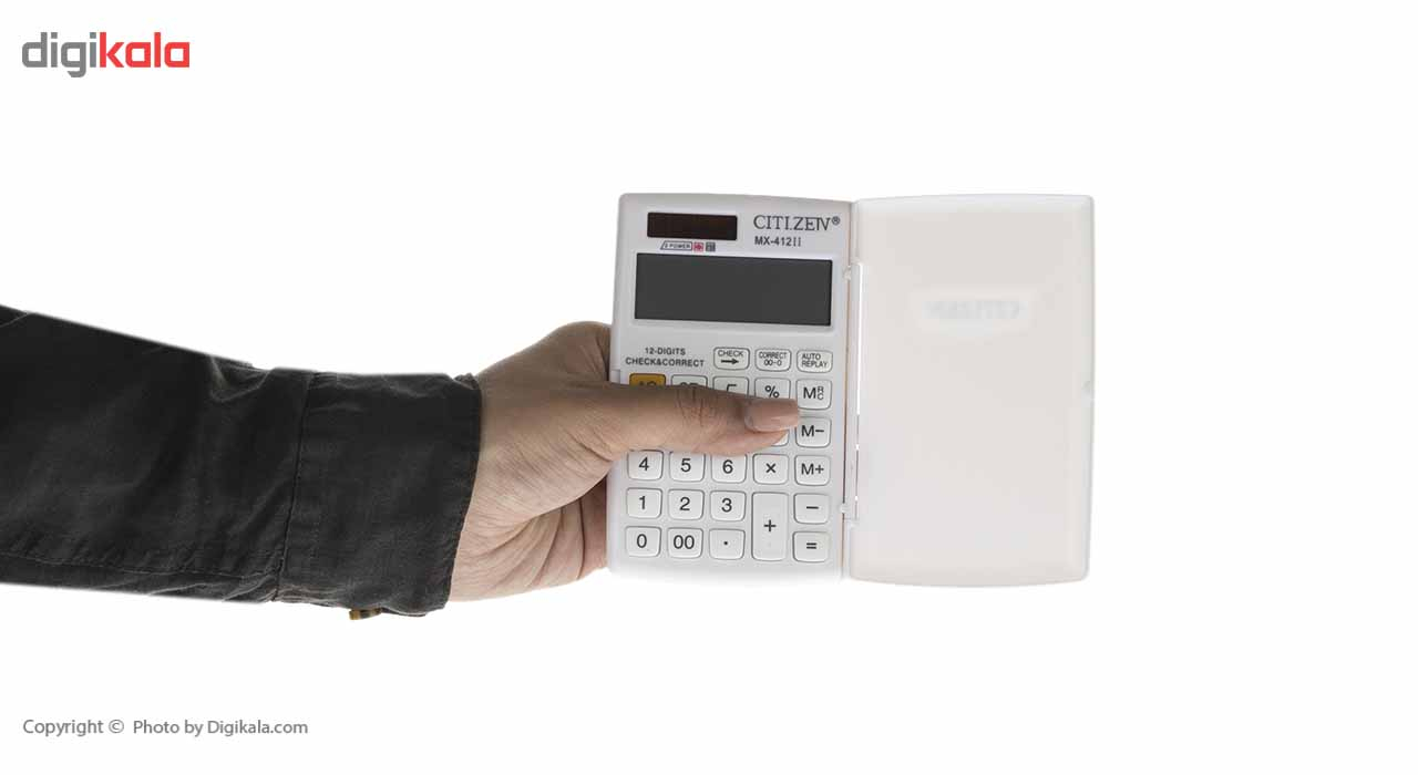 ماشین حساب سیتیزن مدل MX-412II ماشین حساب سیتیزن مدل MX-412II