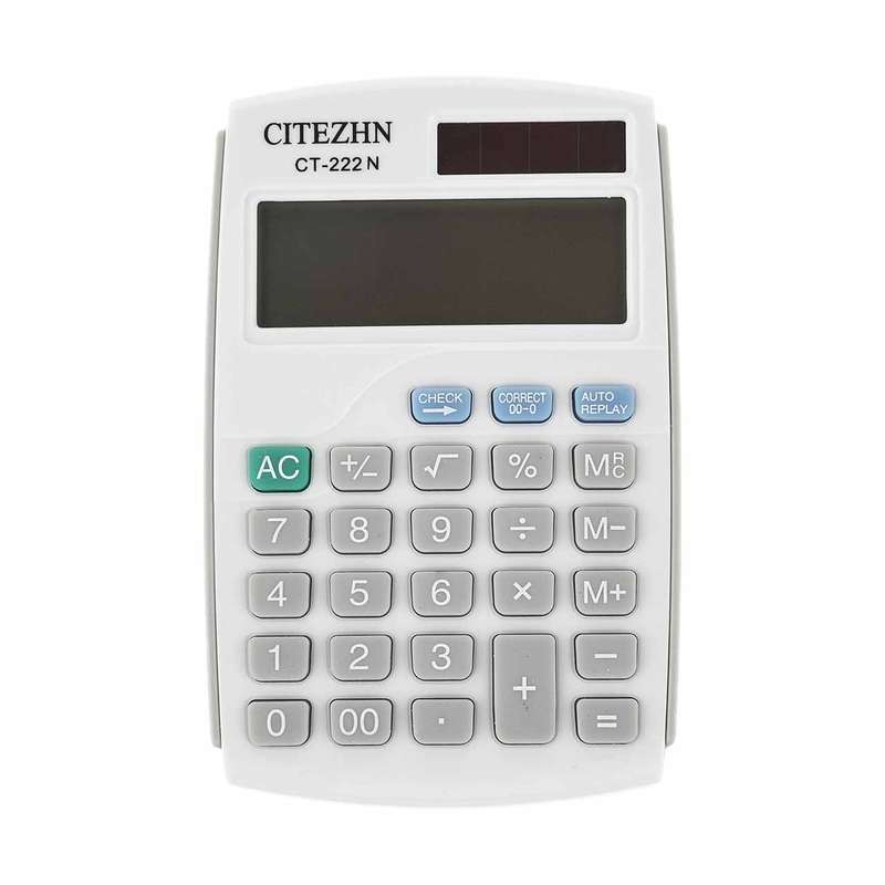 ماشین حساب سیتیزن مدل CT-222N ماشین حساب سیتیزن مدل CT-222N