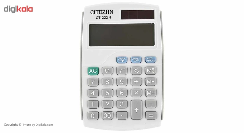 ماشین حساب سیتیزن مدل CT-222N عکس شماره 2