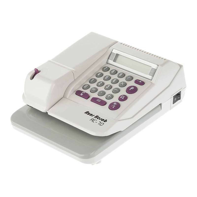 دستگاه پرفراژ چک آذر حساب مدل AC-70 دستگاه پرفراژ چک آذر حساب مدل AC-70