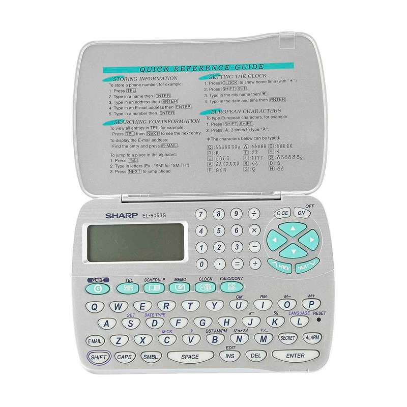 ماشین حساب و ارگانایزر شارپ مدل EL-6053S