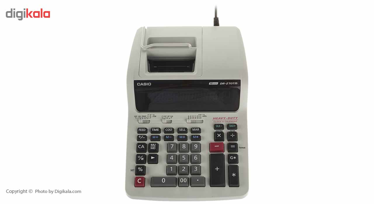 ماشین حساب کاسیو مدل DR-270TM