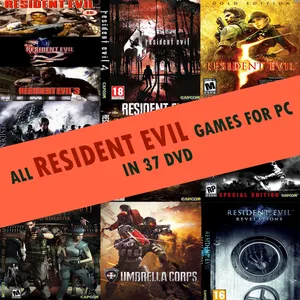 مجموعه بازی هایRESIDENT EVIL مخصوص کامپیوتر