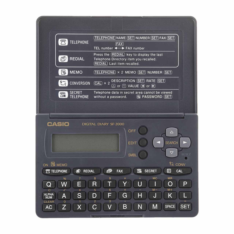 ماشین حساب و ارگانایزر کاسیو مدل SF-2000