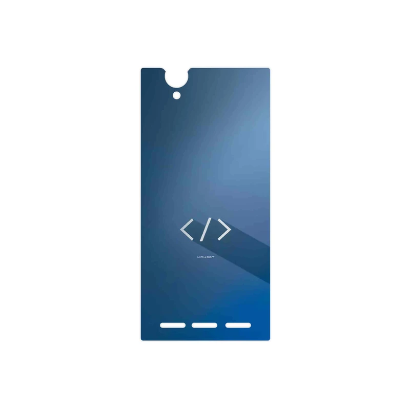 برچسب پوششی ماهوت مدل Minimal Coding icon مناسب برای گوشی موبایل سونی Xperia T2 Ultra