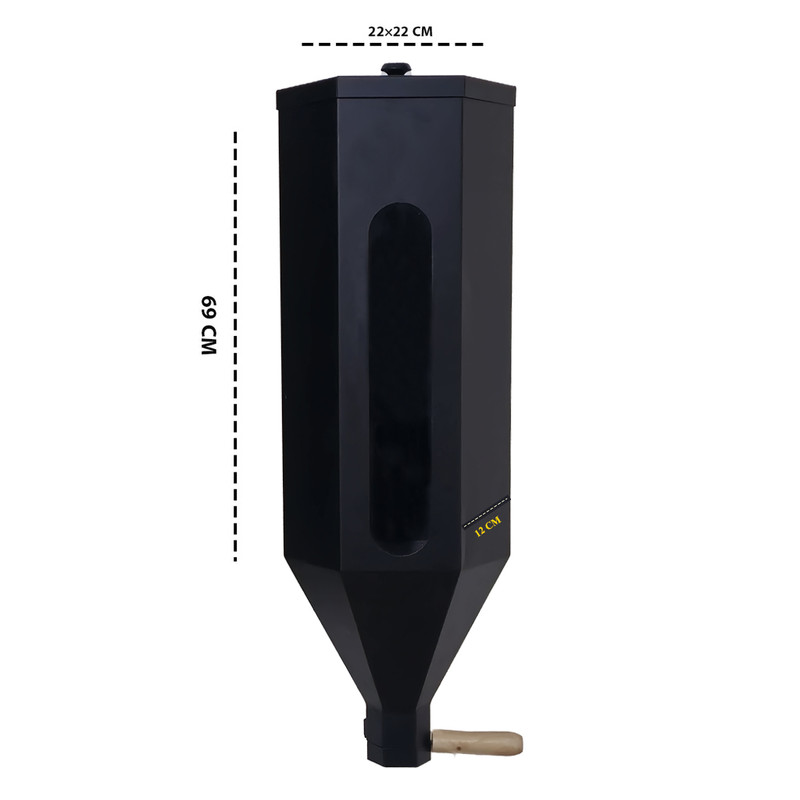 سیلو قهوه مدل 6 ضلعی کد 08k سیلو قهوه مدل 6 ضلعی کد 08k